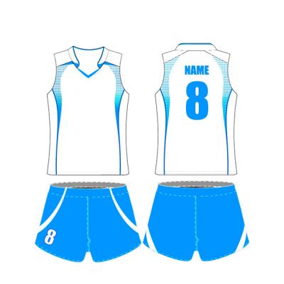 China Volleyball Sleeveless Tank Top For Women / Latest Design Ccheap Team Sublimation Volleyball Jersey Custom Made M for sale