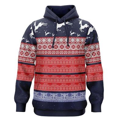 China Anti-Wrinkle OEM Free Sample Men Hoodie Set Sweatshirt Cotton/Polyester Long Sleeve Printed Pullover Oversized Hoodies Wholesale for sale