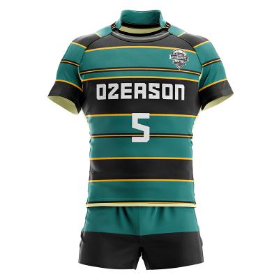 China Breathable Short Sleeves Sublimated Fiji Rugby Jersey / Apparel for sale