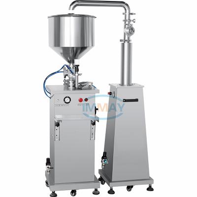 China Hot Selling Food Small High Precision Industrial Semi-automatic Juice Cream Shampoo Filling Machine for sale