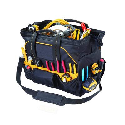 China Custom Multifunctional Garden Tool Bag Large Capacity Kit Storage Handheld Electrician Bag Multifunction Tool Kit Bag for sale