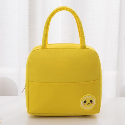 China Insulated Custom Printed Large Portable Insulated Tote Bag Thermal Lunch Cooler Bag for sale