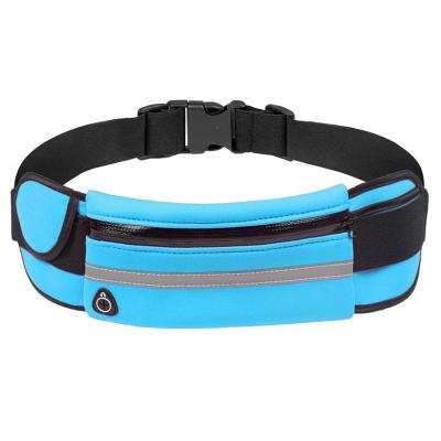 China Water Proof Fashion Universal Cash Small Cell Phone Running Sports Waterproof Fanny Pack Waist Bag for sale