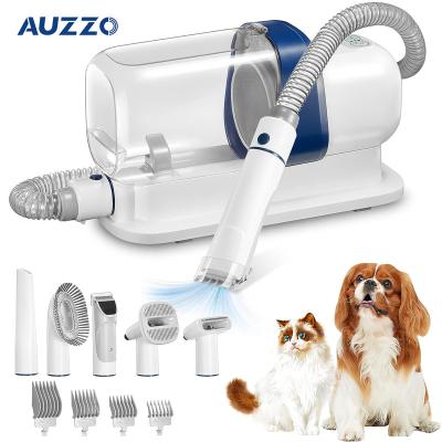 China Modern Pet Grooming Tools Vacuum Electronic Remover Professional Dog Pet Hair Grooming Trimmer Kit for sale