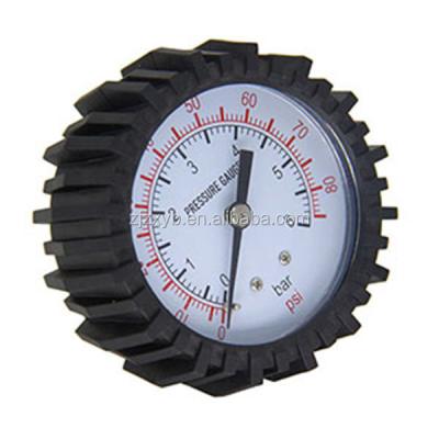 China Best Gold Plastic Supplier Price Pressure Gauge for sale