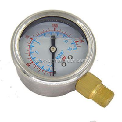 China 2021 New 40MM Convenient Customized Oil Pressure Gauge YN50-072 for sale