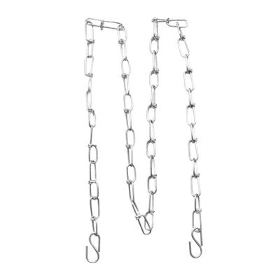 China Widely Usage Factory Price Stainless Steel Galvanized Carbon Steel Welded Hanging Link Lifting Chain With Hook for sale