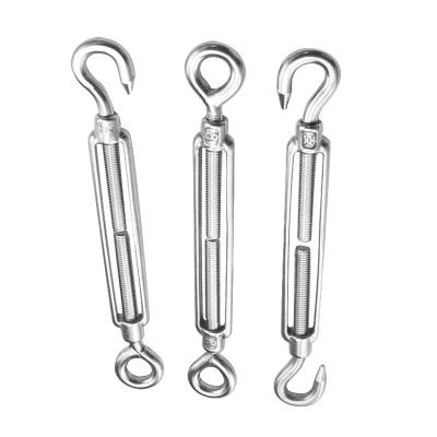 China Heavy Industry Professional Supplier Stainless Steel Drop Forged Eye Hook  Fastener Metal Buckle Turnbuckle for sale