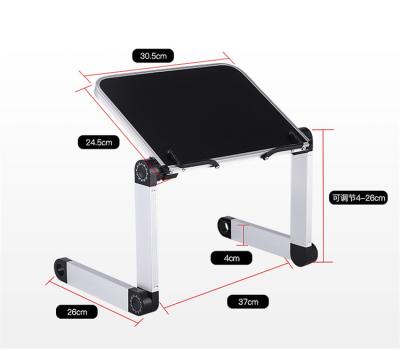 China Hot Selling Student Reading Books Small(Height)Adjustable Reading Stand Aluminum Adjustable Folding Study Table for sale