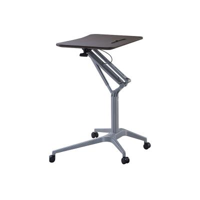 China High Quality Lift+Folding+Moveable College Event Meeting Lifting Tables Podium Desk Rest-Rack Foldable Laptop Desk for sale