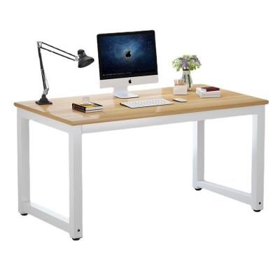 China Wholesale Contemporary Hot Sale Modern Durable Wooden Height Table Steel Computer Desk Color Optional for sale