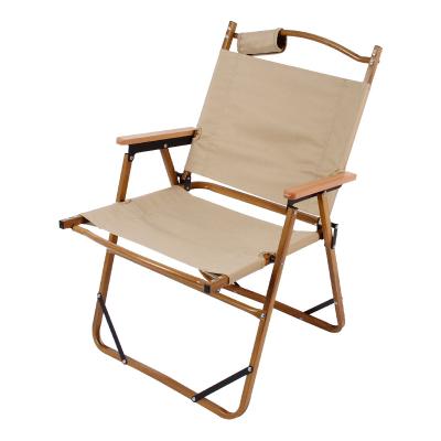 China Good quality leisure sketch aluminum alloy beach chair folding modern customized outdoor camping chair for sale