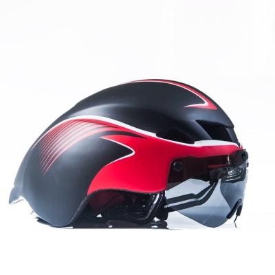 China Compounds PASS CE Cycling Helmet, High Quality Bicycle Helmet With Sun Visor, Speed ​​Skating Helmet With Sun Visor for sale