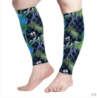 China Widely Used Suitable Ventilation Price Polyester 1 Pair Calf Compression Sleeve for sale