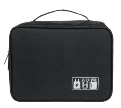 China Waterproof Mobile Hard Disk Stored Digital Finishing Box Data Cable Storage Bag for sale