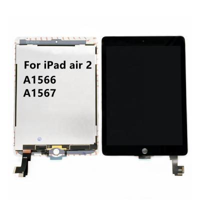 China Wholesale High Quality Original LCD Display Touch Screen Digitizer Panel Replacement For Ipad Air 2 LCD Display Digitize Assembly For iPad Air 2 ipad air 2 for sale