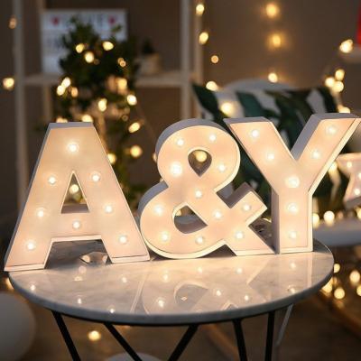 China Waterproof Illuminated Sign 4ft Giant Love Letters Marquee Led Light Up Lights For Indoor for sale