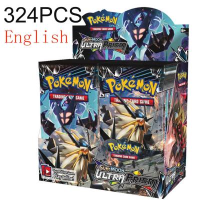 China Cheaper Top TCG Sun Cards CHILDREN Birthday Gifts 324Pcs Pokemon and Unbroken Moon Links Thruster Box Trading Card Game Pokemon Card Kids Toys for sale