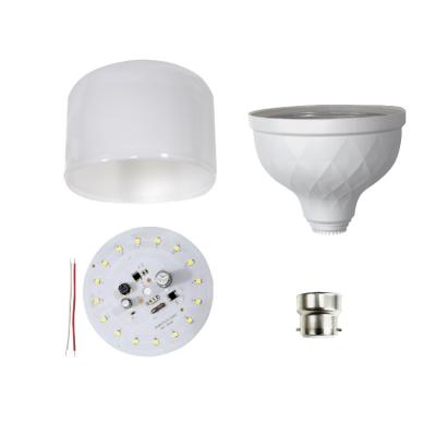 China High quality interior and exterior raw material b22 e27 5W 10W 15W 20W 30W 40W 50W 55W 60W LED T bulb skd led bulb for sale