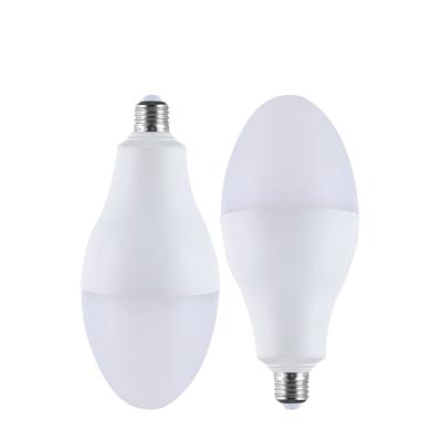 China Bright Efficacy LED Rugby Light Bulb E27 170-265V 50W High Power Factory Workshop Lighting LED Rugby Light Bulb for sale