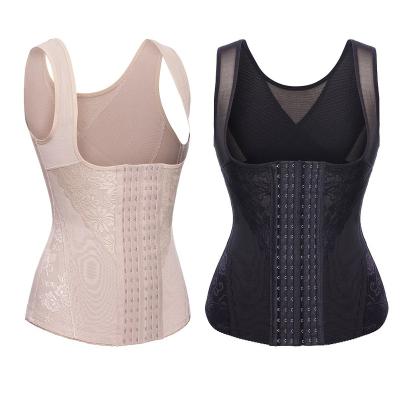 China Slim shapewear colombianas de fajas women antibacterial body shaper corset tops waist trainer vest for sale