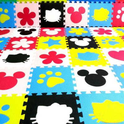 China Educational Toy Floor Mat Kids Jigsaw Puzzle Play Mat Baby Children's Modular Jigsaw Mat for sale