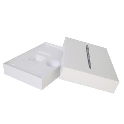 China Recycled Shaped New Style Materials Large White Kraft Paper Box Packed Custom Logo for sale