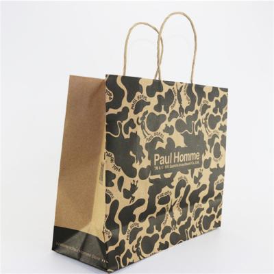 China Recycled Materials Cheap Price Designer Customized Shopping Paper Gift Bags Wholesale for sale