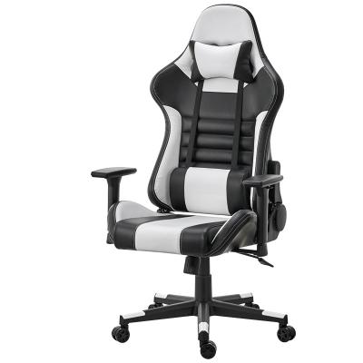 China (Size) 2021 Adjustable Ergonomic PC Chairs New Design Adjustable Silla Computer Racing Game Chair Hot Sale for sale