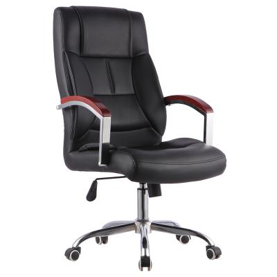 China High Back Steelcase Extendable Leather Office Computer Chair With Unique Boss Design Style for sale