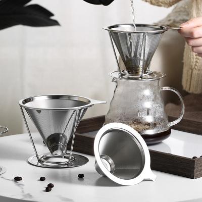 China Sustainable Coffee Stainless Steel Strainer Filter /vietnam Coffee Filter for sale