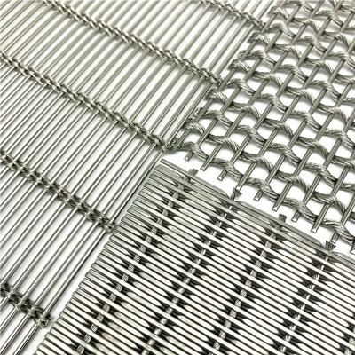 China Wholesale Plain Weave Stainless Steel Curtain Screen Mesh Chainmail Sheets for sale