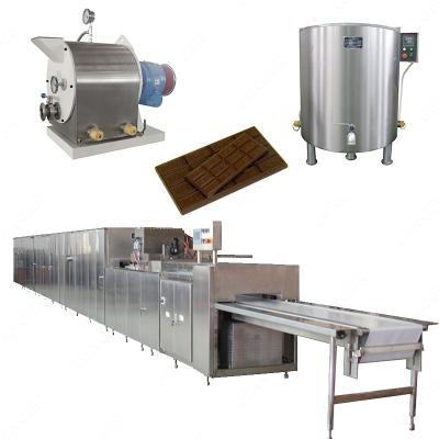 China Automatic Snack Factory Chocolate Candy Making Small Chocolate Production Line for sale