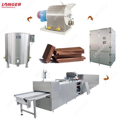 China Longest Single Commercial Chocolate Supplying Chengdu Industrial Cocoa Production Line To Chocolate Machinery for sale