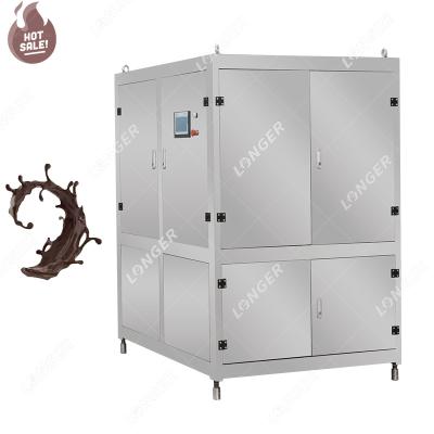 China Commercial Supplying Continuous Chocolate Cocoa Tempering Machine 200Kg Intermittent Chocolate Tempering Machine for sale