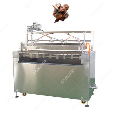 China Automatic Frying Oil Plant Decorating Chocolate Machine Chocolate Decorating Machine for sale