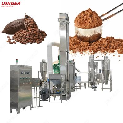 China Full Automatic Commercial Cocoa Processing Production Line Cocoa Butter Press Machine for sale