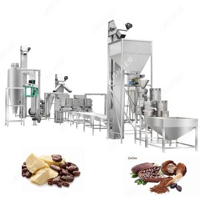 China Electric Cacao Bean Grinding Machine Cocoa Bean Grinder Snack Plant Cocoa Butter Production Line for sale