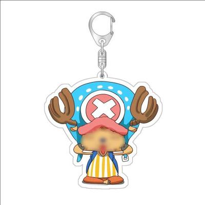 China Custom Made Special Shaped Acrylic Wholesale Anime Supporting Peripheral Brand Key Chain Environmentally Friendly for sale