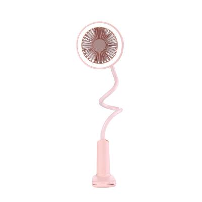 China ABS+Electronic Parts Portable Rechargeable Clip Huasa Fan for sale