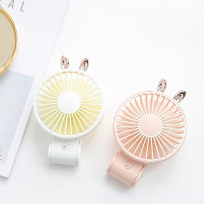 China 2019 Most Low Noise Hot Product Ready To Ship Mini Rabbit Handheld USB Fan for sale