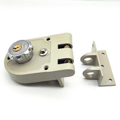 China Steel Iron Door Lock Entry Door Lock Rim Dead End Entrance Steel Door With Front Entry Latch Function Locking Device for sale