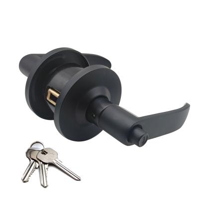 China Keyed Entry Handle Cylindrical Lock For Interior Wooden Doors Brass Core With Main Door Lock for sale