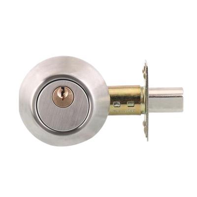 China High quality American standard construction of deadbolt zinc alloy material brass key lock entry core lock for sale