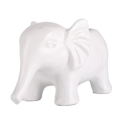 China Ceramic Tiki Mug Mug Cute White Ceramic Tiki Mug Porcelain Elephant Cocktail Hawaii Tiki Wine Mugs Bulk for sale