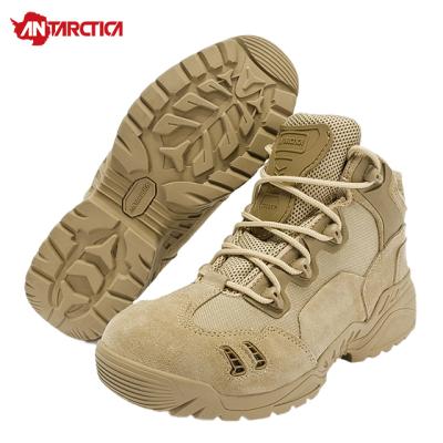 China Outdoor Sports Anti-Slippery Tactical Boots Military Army Shoes Breathable Hiking Climbing Shoes for sale