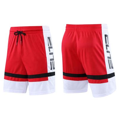 China Best Selling Antibacterial Mesh Shorts Basketball Polyester Wholesale Shorts Custom Design Basketball Shorts Men for sale