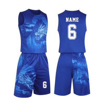 China Antibacterial Basketball Wear Shorts Custom Basketball Jersey Fashion Design Basketball Uniform Wear for sale