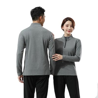 China OEM Logo Printing Cycling Running Sport Breathable Long Sleeve Breathable Fitness Custom T-Shirt for sale