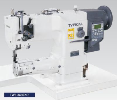 China Typical lockstitch cylinder TW3-343D2T3 sewing machine without compound fodder lubrication for sale